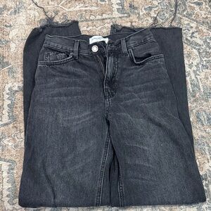 Pull&Bear Women's Skinny Jeans - Dark Gray